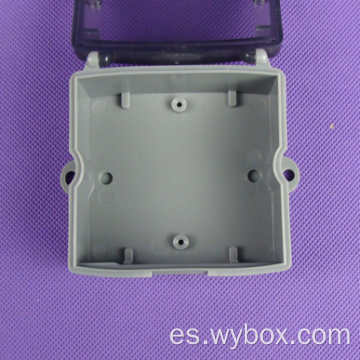 Caja de caja impermeable para caja de caja de montaje en pared electrónica caja de caja de exterior IP65 PWM016 con tamaño 80 * 80 * 40 mm